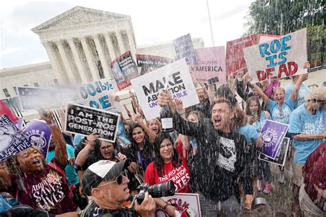 What It Looked Like At The Supreme Court As Roe V Wade Was Overturned