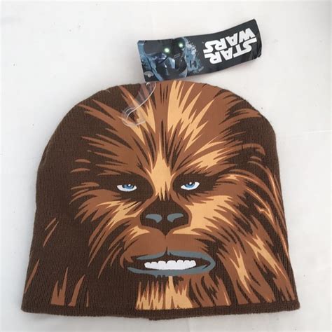 Disney Accessories Disney Chewbacca Star Wars Beanie Hat Boys Nwt