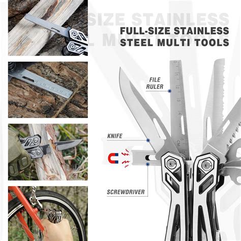 Mossy Oak 21 In 1 Multi Tool Plier Wire Stripper Folding Plier Outdoor