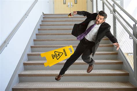 Man Falling Down Stairs Stock Photos Pictures And Royalty Free Images
