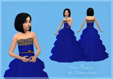 Everything For Your Sims Dress Princess Ts4 Платья принцесс Симы
