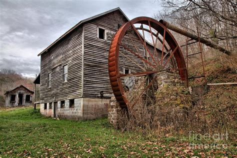 West Virginia Historic Grist Mill Photograph By Adam Jewell Pixels
