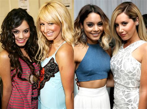 Ashley Tisdale And Vanessa Hudgens From Famous Friends Then And Now E News
