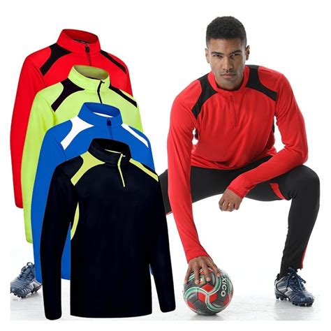 Men's Colorful Long Sleeve Soccer Jersey - Football Bomb | Soccer jersey, Soccer outfits, Soccer