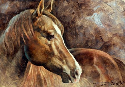 Horse Head 3 Painting By Arthur Braginsky Pixels