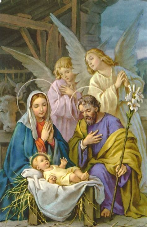 Joseph And Mary With Baby Turnback To God