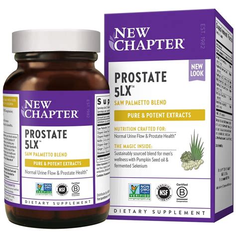 New Chapter Prostate Lx Saw Palmetto Blend Vegetarian Capsules Walmart Com