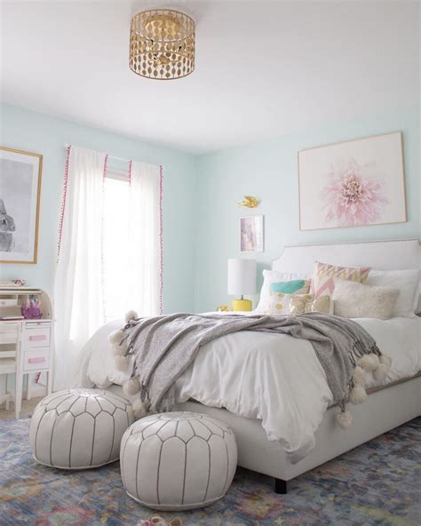 She'll fall for these fun and creative design schemes. "Lily really wanted mint blue walls, so we custom mixed ...