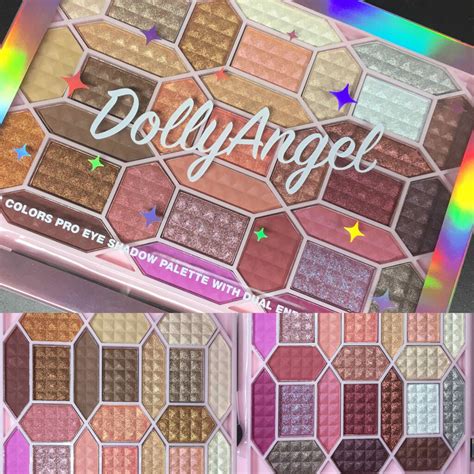 33色プロアイシャドウパレット｜dolly Angelの口コミ「🌈ドンキの500円パレットで1weekメイク🌈 」 By れいん🌧混合肌10代後半 Lips