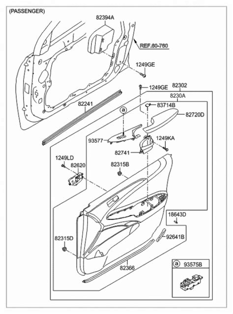 Front Door Trim 2012 Hyundai Sonata Hybrid