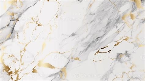 White Marble Texture Background With Gold Veins Luxury Abstract
