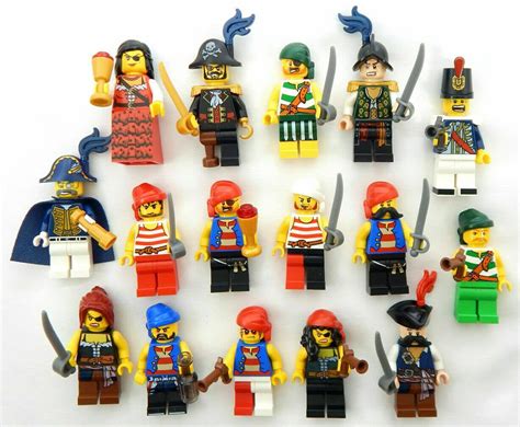 Buy Booster Bricks 3 New Random Lego Pirate Minifigure With Random