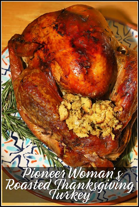 Chicken and dressing sheet pan supper by ree. Pioneer Woman S Roasted Thanksgiving Turkey For The Love ...