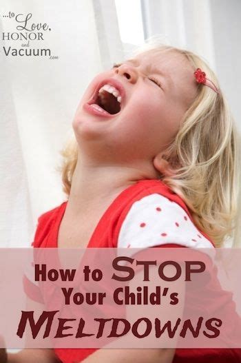 Stop My Childs Meltdowns Strategies To Minimize Tantrums Tantrums