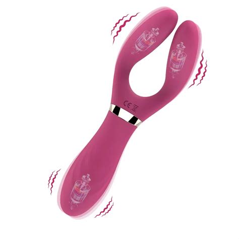 Strapless Strap On Dildo Vibrators For Women Double Heads Vibrating Penis Lesbian Erotic Toys