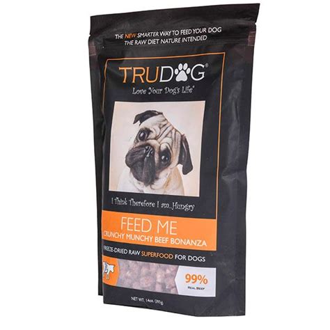 Feed Me Beef Raw Dog Food Try Our Real Meat Super Food By Trudog