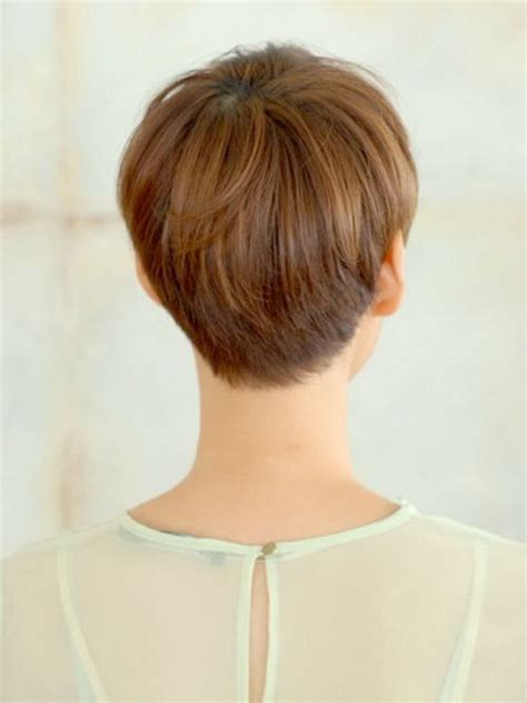 Back View Of Short Hairstyles Top Celebrity Hairs