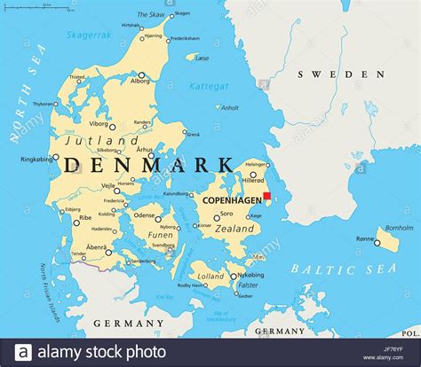 Where Is Denmark On World Map United States Map