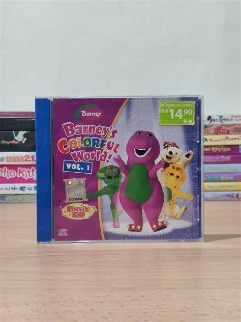 Cd Barneys Colourful World Vol 1 Hobbies And Toys Music And Media