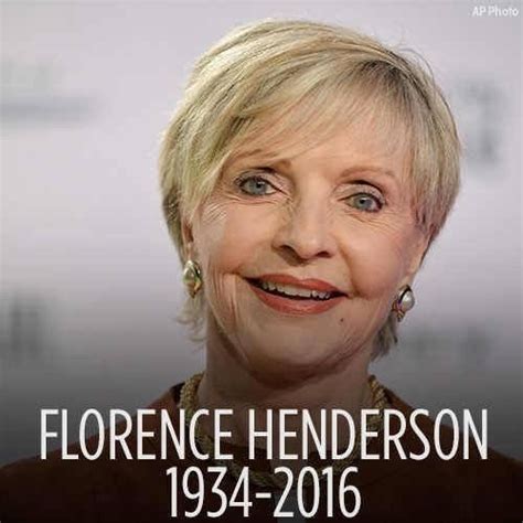 rest in peace florence henderson the beloved tv mom from “the brady bunch” has passed away at