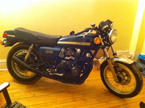 The gs1000 was based around the successful gs750, which was the lightest of the 750's available at the time. My 78 Suzuki GS1000 | Cafe racer, Suzuki, Bike