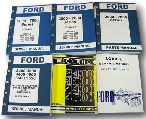 Maybe you would like to learn more about one of these? Amazon.com: Ford 3400 3500 Industrial Loader Tractor Service Repair Parts Operators Manuals ...