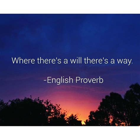 Where Theres A Will Theres A Way English Proverbs Massive