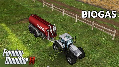 Farming Simulator 14 Biogas Timelapse Youtube