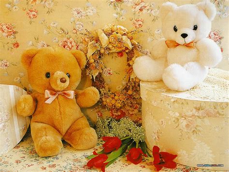 Teddy Bears Stuffed Animals Wallpaper 30773583 Fanpop