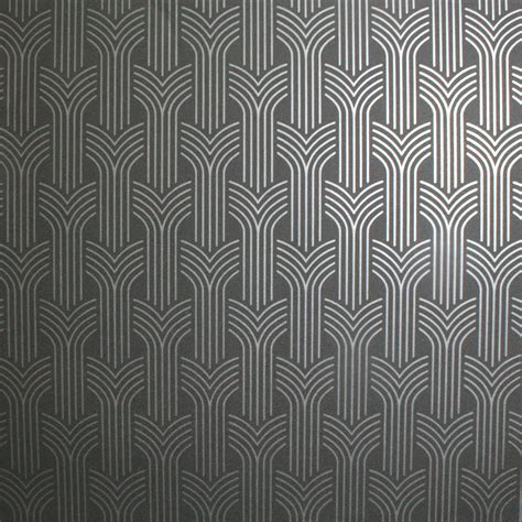 Graham And Brown Superfresco Easy Cinema Black And Silver Wallpaper Black