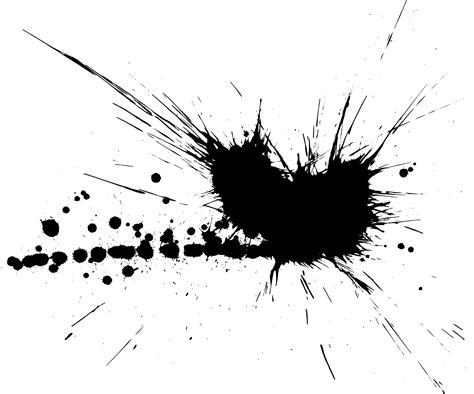 Ink Blot Vector At Collection Of Ink Blot Vector Free