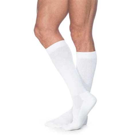 Sigvaris Cushioned Cotton Mens Knee High Compression Socks Extra Large