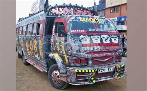 Nairobis Hottest Matatu Kayoles Mad City Aka Njogoma The Standard