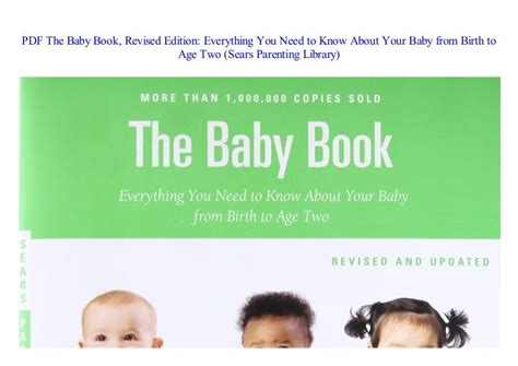 Read The Baby Book Revised Edition Everything You Need To Know Abou