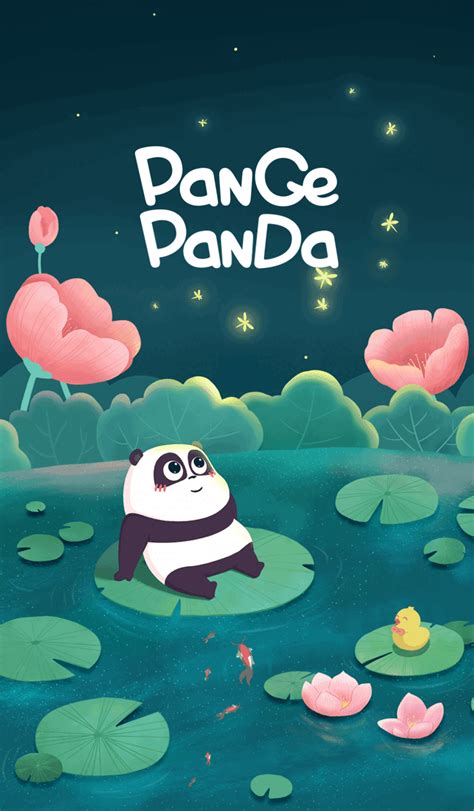 LINE Creators' Themes - Panda Pange & summer night