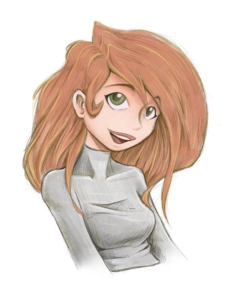 Kim Possible Sketch By Heidi Celestial On DeviantArt