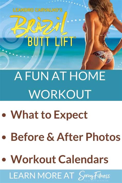 Brazil Butt Lift Workout Review And Results Plus Printable Calendars