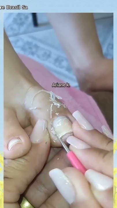 Limpeza Nesses Cantinho Dos Dedos 🤤 Shorts Nails Manicure Unhas Youtube