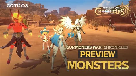 Summoners War Chronicles Monsters All Set To Go Youtube