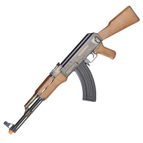 War Inc Kalashnikov Ak47 Full Auto Aeg Airsoft Electric Rifle Fps 400