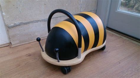 Wheely Bug Bee Ride On Toy (Large), Yellow and Black, Wheelybug | in