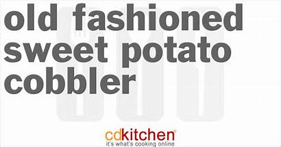 Potato Sweet Cobbler Fashioned Recipe Cdkitchen Recipes
