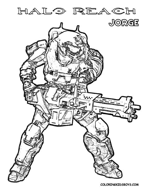 Create a unique helmet for you by coloring this coloring page. Halo coloring pages to download and print for free