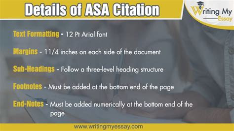 How To Write In Asa Format Asa Format Writing Guide 2022 10 21