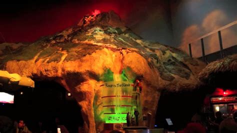 The Volcano Bar Erupts At Margaritaville At Universal Orlando Citywalk