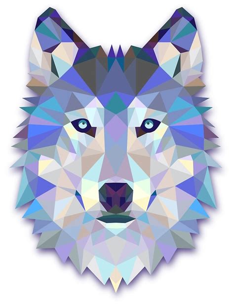 Crystal Wolf By Jairahudev Redbubble