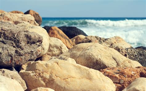 Belle Mer Rochers De Plage Ciel Nature Paysages Fond Decran Apercu Images