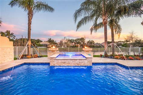 Gunite Swimming Pools 1 Luxury Pool Builder Palm Beach County Fl