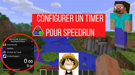 Minecraft Speedrun Config Timer Livesplit 2021 Youtube
