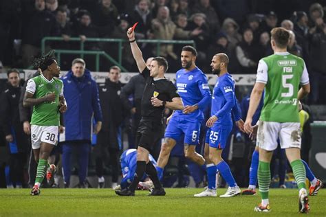 Hibs Pundits React To Scottish Cup Red Cards As One Ludicrous And F